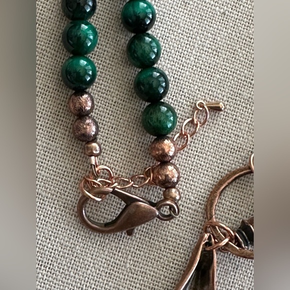 28 inch Copper Leaf pendant Necklace NWOT - Picture 3 of 10